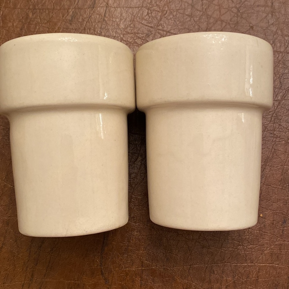 💐Wilton Armetale Pair of Pewter Mugs & Inserts - Picture 7 of 8